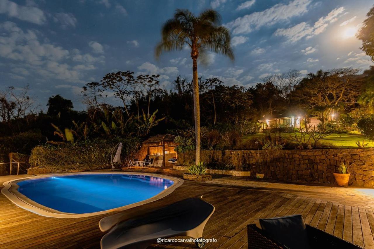Villa Sol-Lua Bangalo Com Uso Exclusivo Da Piscina à Ilhabela Extérieur photo